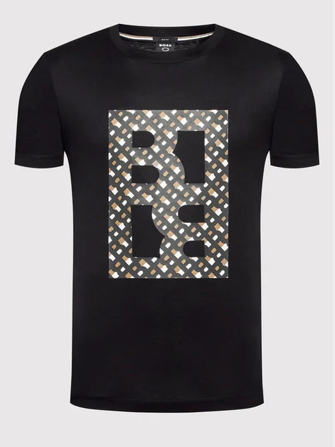 BOSS COTTON-JERSEY SLIM FIT CREW NECK T-SHIRT
