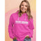 T STARS WOMEN'S CASUAL PULLOVER HOODIE WITH GRAPHIC PRINT