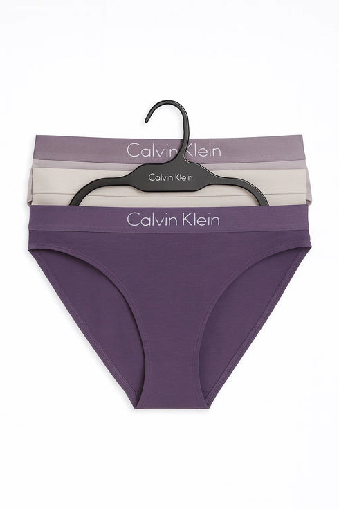CALVIN KLEIN 3 PACK BIKINI BRIEFS ICON LOGO