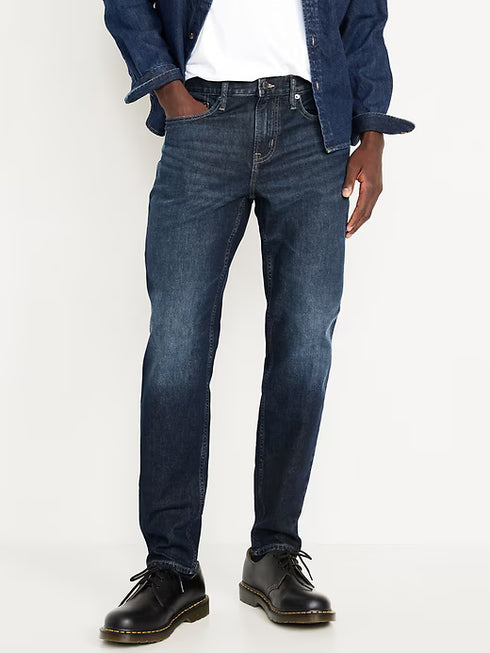 OLD NAVY ATHLETIC TAPER BUILT-IN FLEX JEANS