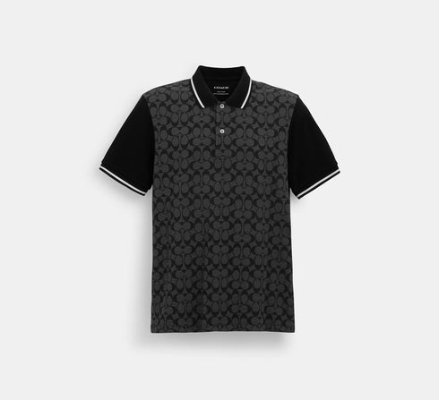 COACH SIGNATURE POLO SHIRT