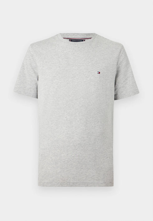 TOMMY HILFIGER CORE STRETCH CREWNECK T-SHIRT - HEATHER GREY