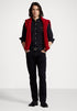 RL GARMENT-DYED OXFORD SHIRT - BLACK