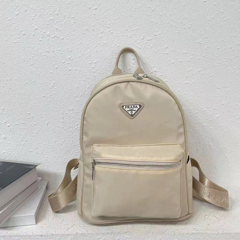 PRADA RE-NYLON & LEATHER BACKPACK