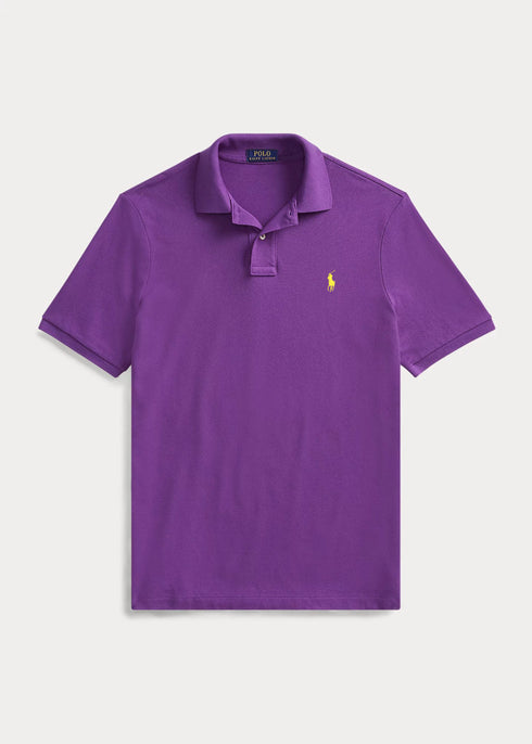 POLO RALPH LAUREN CUSTOM SLIM FIT MESH POLO SHIRT