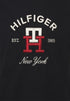 TOMMY HILFIGER NEW YORK EMBROIDERED LOGO CREW NECK T-SHIRT