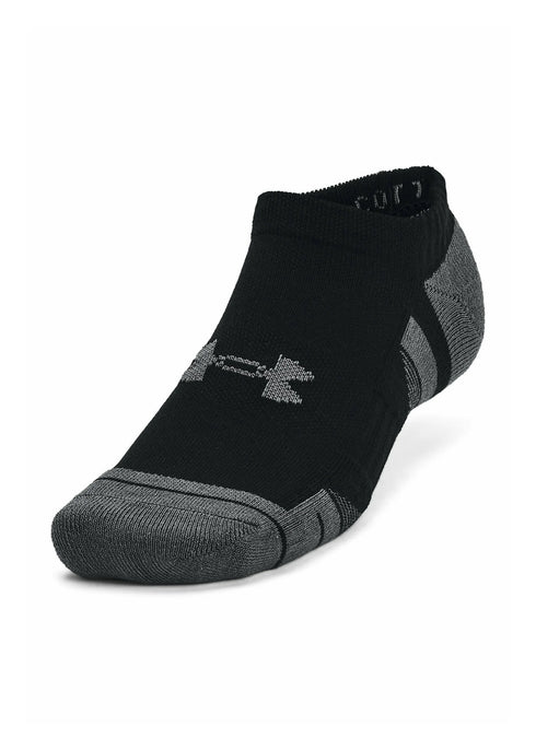 UNDER ARMOUR TRAINING NO-SHOW SOCKS (6 PACK) - BLACK