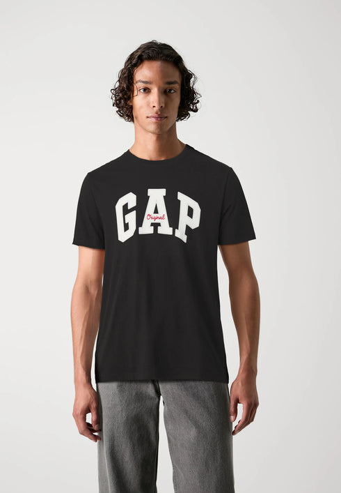 GAP ORIGINAL GRAPHIC LOGO T-SHIRT - BLACK