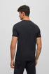 BOSS PERFORMANCE-STRETCH T-SHIRT WITH DECORATIVE REFLECTIVE LOGO