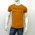 ARMANI EXCHANGE PRINTED GRAPHIC T-SHIRT - MUSTARD