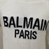 BALMAIN PARIS INTARSIA-KNIT LOGO JUMPER