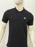 BURBERRY EKD EMBROIDERED POLO BLACK