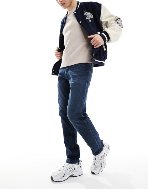 MUCH MORE STRAIGHT REGULAR JEANS - DARK BLUE