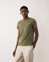 RL SIGNATURE PONY EMBROIDERED T-SHIRT - OLIVE GREEN