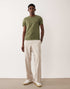 RL SIGNATURE PONY EMBROIDERED T-SHIRT - OLIVE GREEN