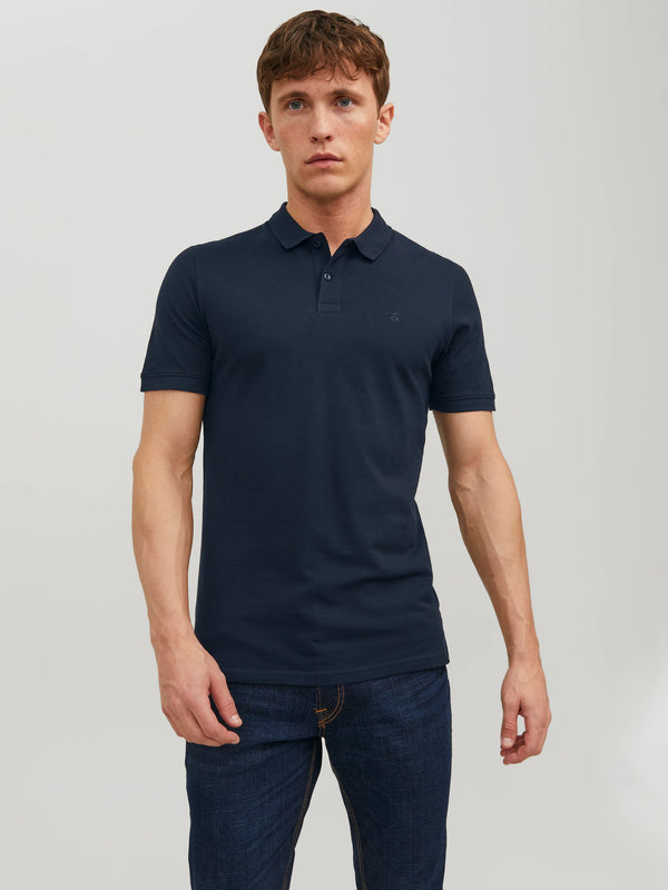 JACK&JONES PLAIN POLO T-SHIRT