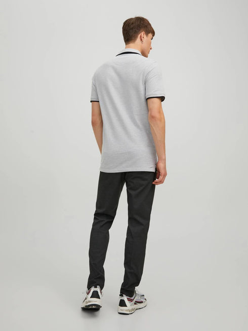 JACK&JONES COLLAR STRIPE POLO T-SHIRT