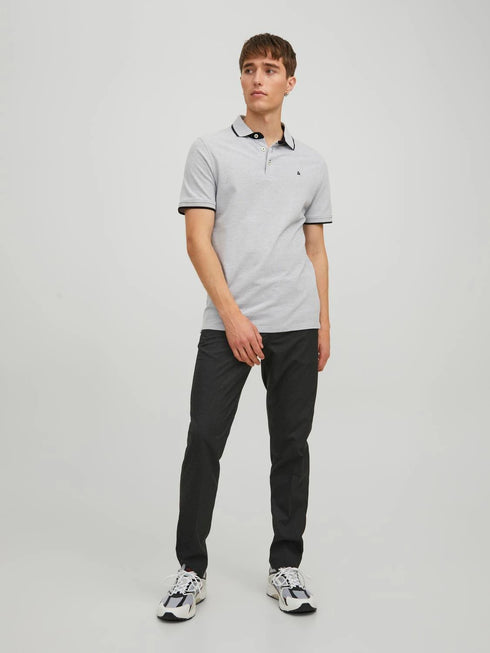 JACK&JONES COLLAR STRIPE POLO T-SHIRT