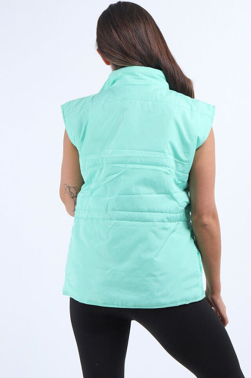 RISING PUFFER POCKET GILET