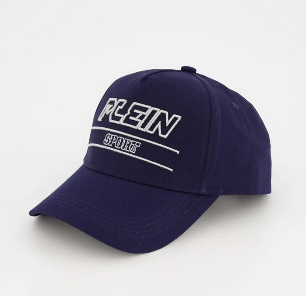 PLEIN SPORTS SLIVER EMBROIDERED CAPS