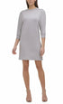 TOMMY HILFIGER GREY SWEATSHIRT DRESS