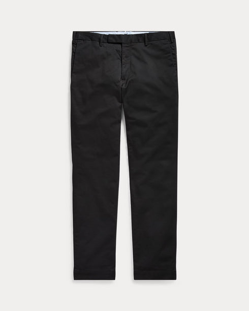 RALPH LAUREN STRETCH SLIM FIT CHINO - BLACK