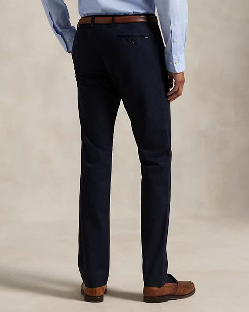 RALPH LAUREN STRETCH SLIM FIT CHINO - NAVY