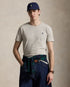 RL SIGNATURE PONY EMBROIDERED T-SHIRT - HEATHER GREY