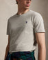RL SIGNATURE PONY EMBROIDERED T-SHIRT - HEATHER GREY