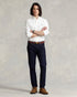 RL GARMENT-DYED OXFORD SHIRT - WHITE