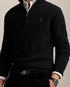 POLO RALPH LAUREN COTTON QUARTER-ZIP JUMPER