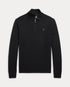 POLO RALPH LAUREN COTTON QUARTER-ZIP JUMPER