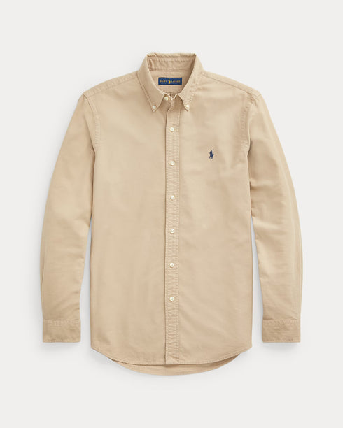 RALPH LAUREN CLASSIC FIT GARMENT-DYED OXFORD SHIRT