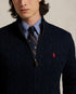 POLO RALPH LAUREN COTTON CABLE-KNIT FULL ZIP JUMPER - NAVY