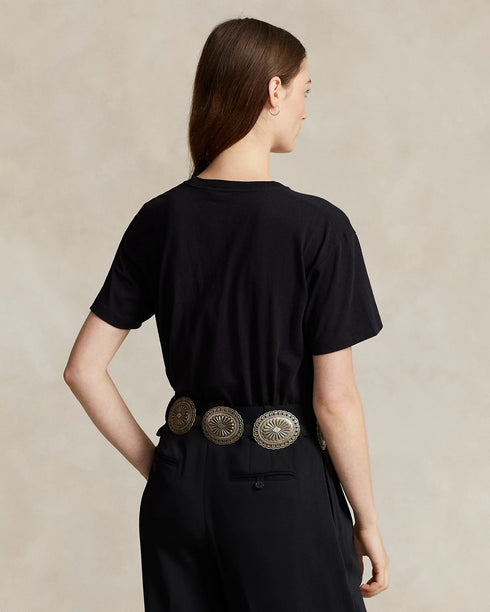 POLO RALPH LAUREN EMBROIDERY ROSES GRAPHIC T-SHIRT