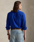 RL GARMENT-DYED OXFORD SHIRT - ROYAL BLUE