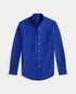 RL GARMENT-DYED OXFORD SHIRT - ROYAL BLUE