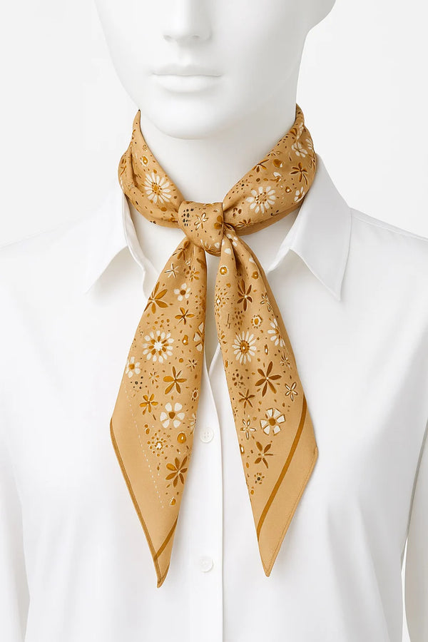 ANN TAYLOR DIAMOND SHAPE PRINTED SCARF