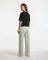 SINSAY WOMEN'S FLEECE BAGGY SWEATPANT - LIGHT GREEN