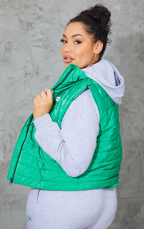 PLT PLUS GREEN QUILTED HIKING VEST