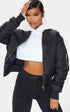 PLT ALEXUS BLACK BOMBER JACKET
