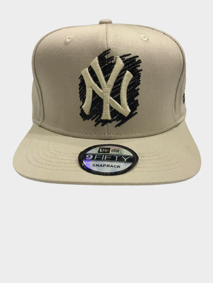 NEW ERA MLB SCATTER NY YANKEES CAP - BEIGE