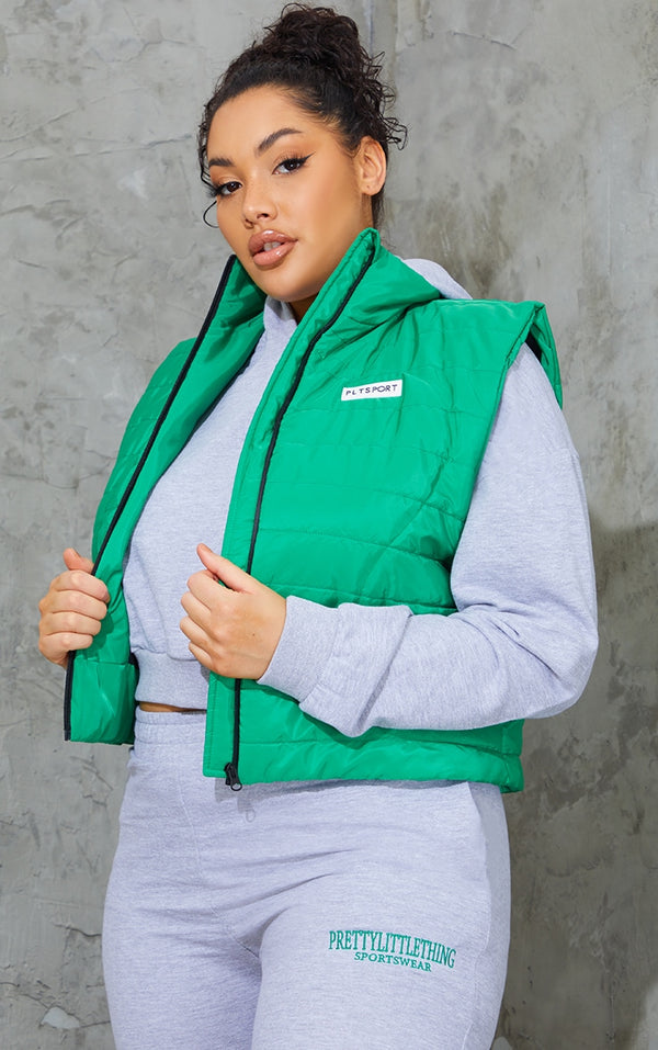 PLT PLUS GREEN QUILTED HIKING VEST