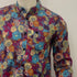 LEEBAADRAH MEN'S ALL-OVER FLOAL PRINTED SHIRT